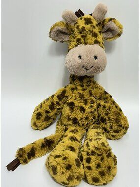 Jellycat Merryday Giraffe Spotted Super Rare Cute Retired 16” Medium Size